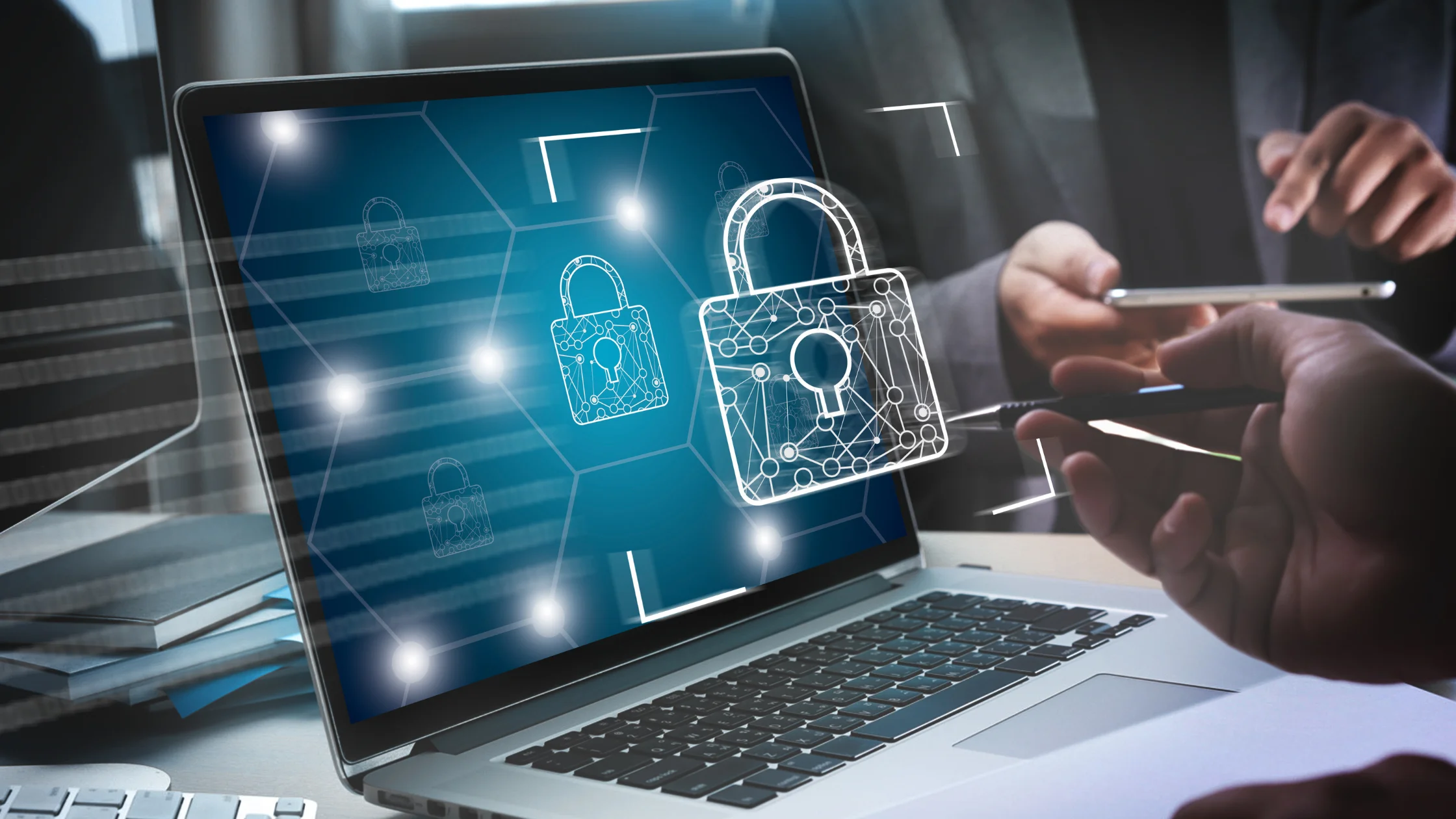 ai data security on screen
